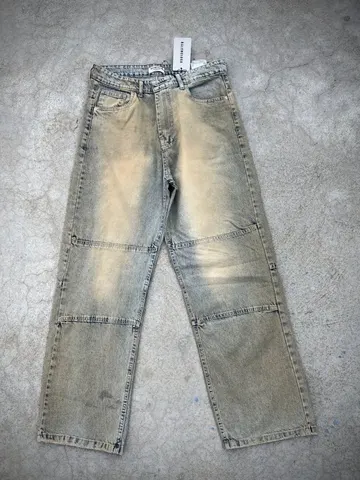 شلوار بگ مردانه آبی کثیف BALENCIAGA 204508