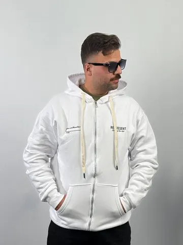 سویشرت مردانه REPRESENT سفید کد 309418