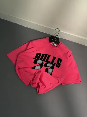 تیشرت مردانه BULLS 23 صورتی کد 218113