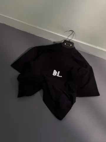تیشرت مردانه طرح BL مشکی کد 218148