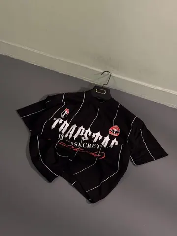 تیشرت مردانه طرح دار TRAPSTAR مشکی کد 217624