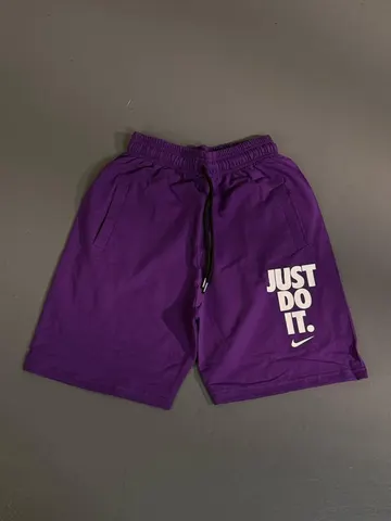 شلوارک یونیسکس JUSTDOIT بنفش کد 307102