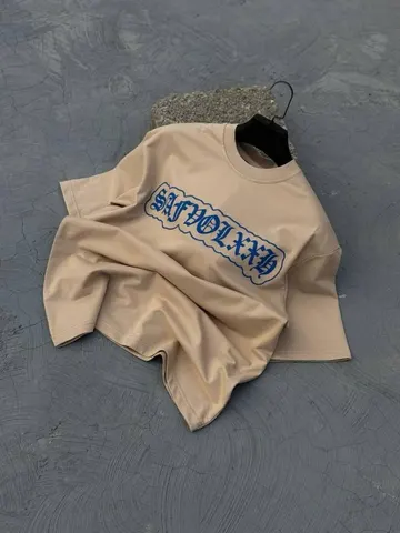 تیشرت مردانه OLX کرم کد 217642