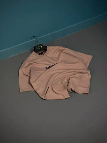 تیشرت مردانه طرح ANGELOF قهوه ای کد 218185