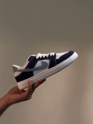 کتونی مردانه NIKE SB سفید نایک آبی کد 256401