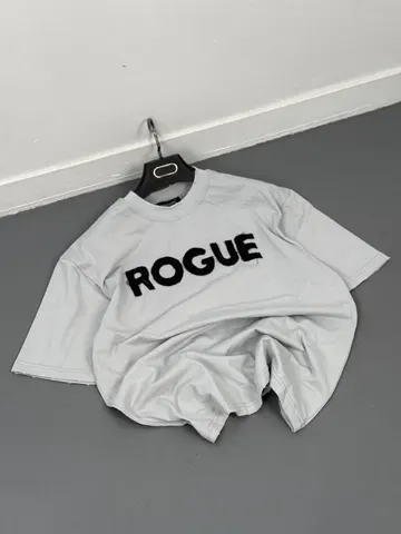 تیشرت مردانه طرح ROGUE طوسی کد 2181141