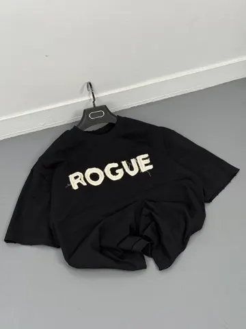 تیشرت مردانه طرح ROGUE مشکی کد 2181141