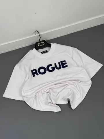تیشرت مردانه طرح ROGUE سفید کد 2181141