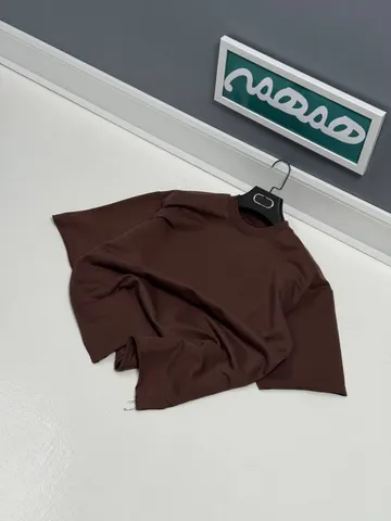 تیشرت مردانه کثیف دوزی لش گرم بالا کد 218298
