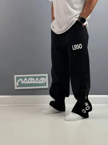 اسلش مردانه طرح LEGO مشکی کد 323122