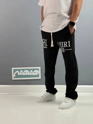 اسلش مردانه LEGO طرح AMIRI مشکی کد 206124