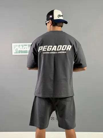 ست مردانه تیشرت شلوارک طرح PEGADOR کد 601501