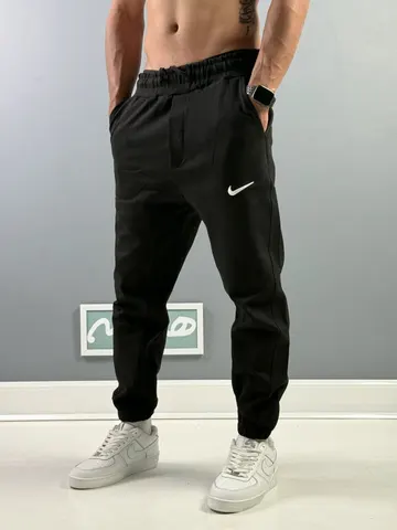 شلوار اسلش جاگر طرح NIKE مردانه مشکی ترند کد 323170