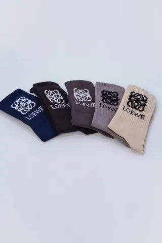 جوراب طرح LOEWE ساقدار کد 1260123