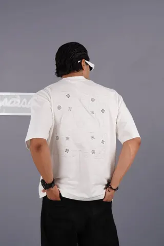 تیشرت مردانه طرح دار گلدوزی کد 6009174