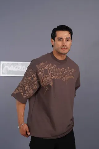 تیشرت مردانه سه نخ کثیف دوزی گلدوزی کد 301601