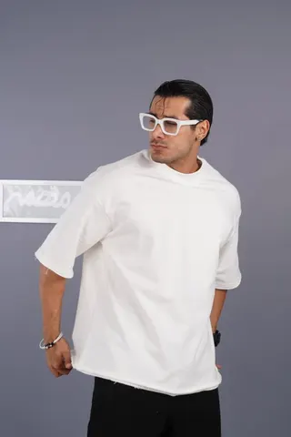 تیشرت مردانه ساده دورس سه نخ کد 300601