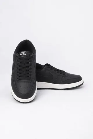 کتونی پسرانه NIKE AIR مشکی کفه سبز کد 256105